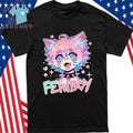 Femboy Shirt Teen Hearts