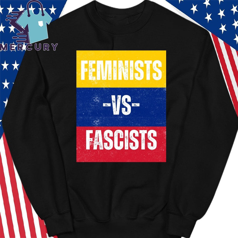 Feminists Vs Fascists Venezuela Flag Shirt