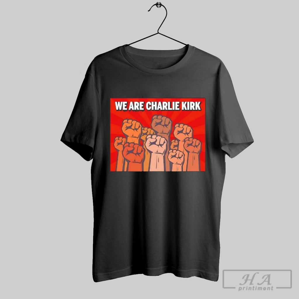 Official Fist Raise Resist We Are Charlie Kirk