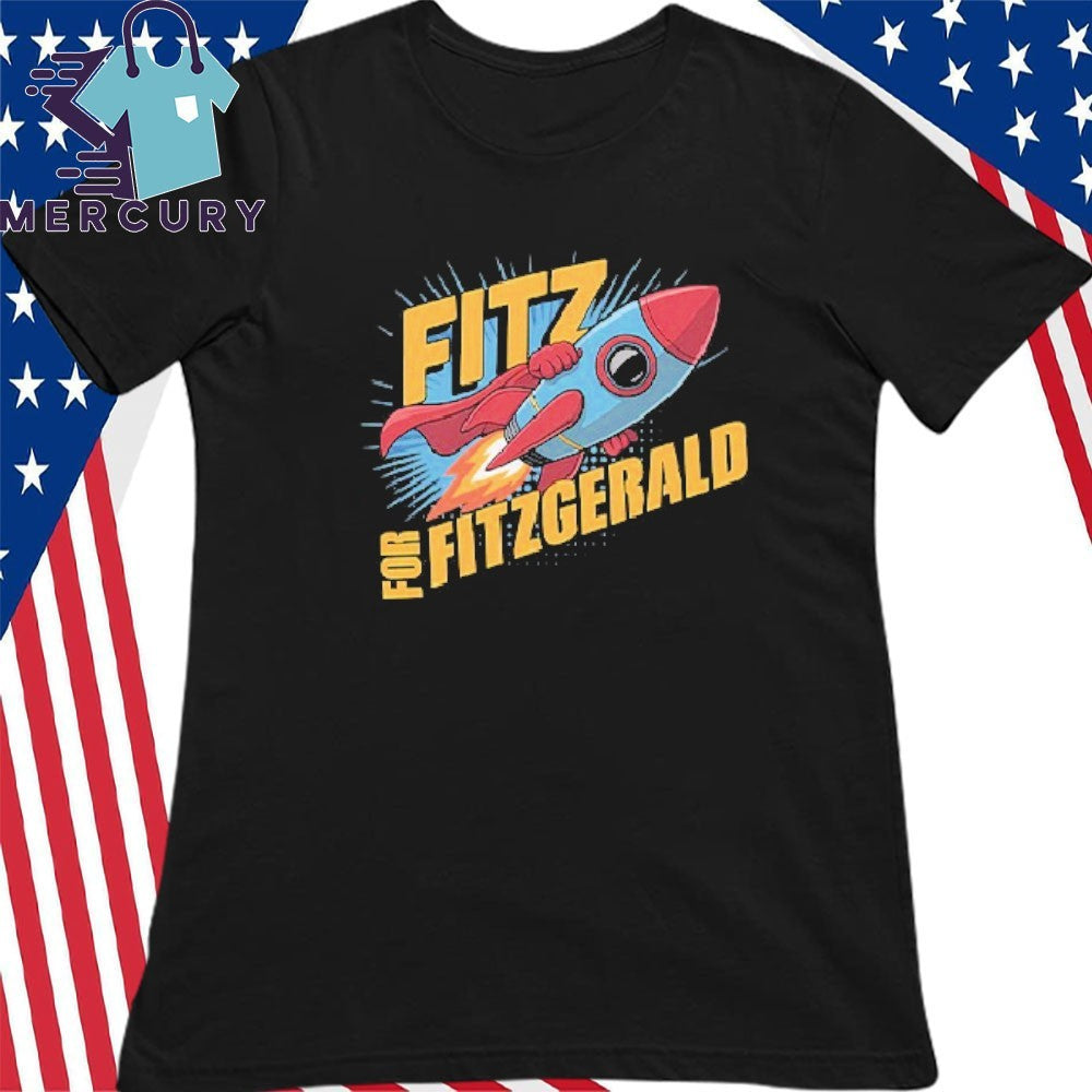 Fitz For Fitzgerald Rocketship Shirt