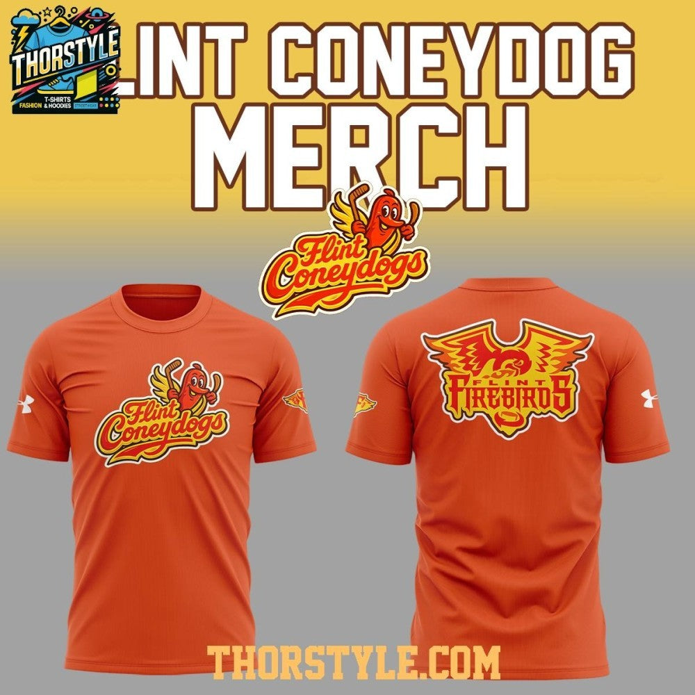 Flint Firebirds x Flint Coney Dogs Night 2026 Shirt