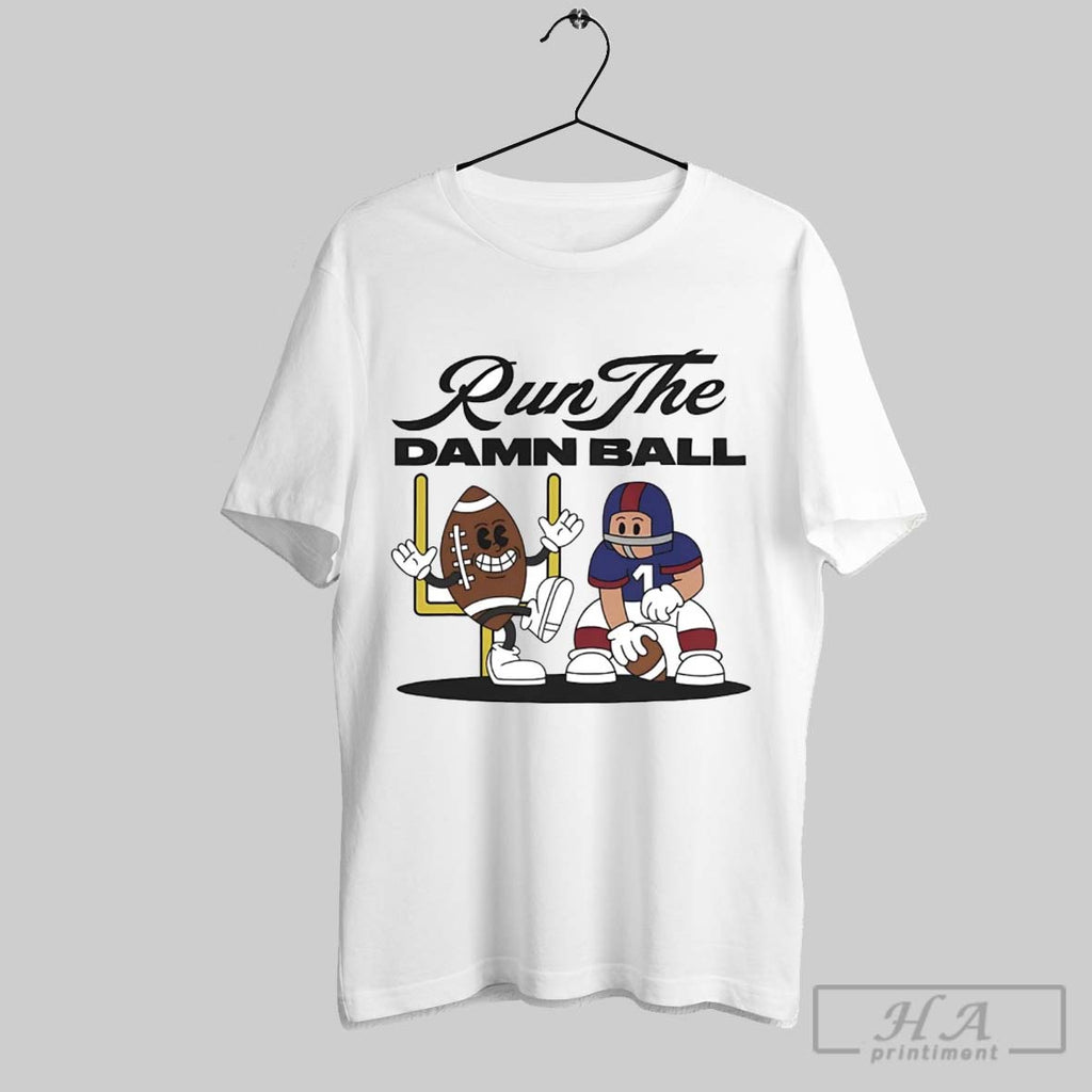 Official Football Player Run The Damn Ball