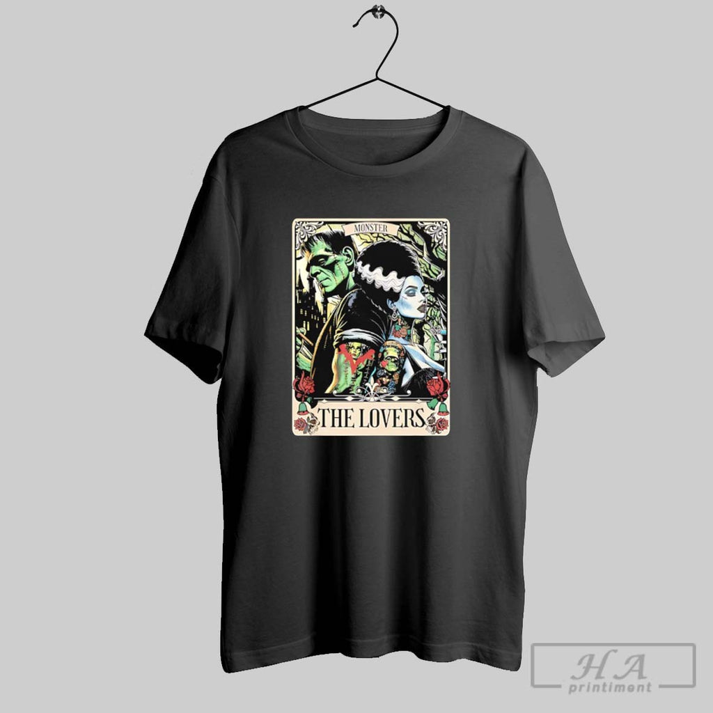 Official Frankenstein And Bride The Lovers Tarot
