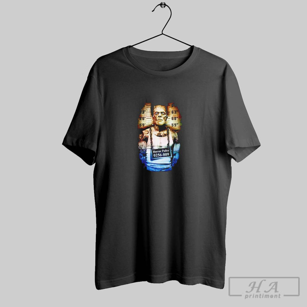 Official Frankensteins Monster Gangster Horror Police Mugshot