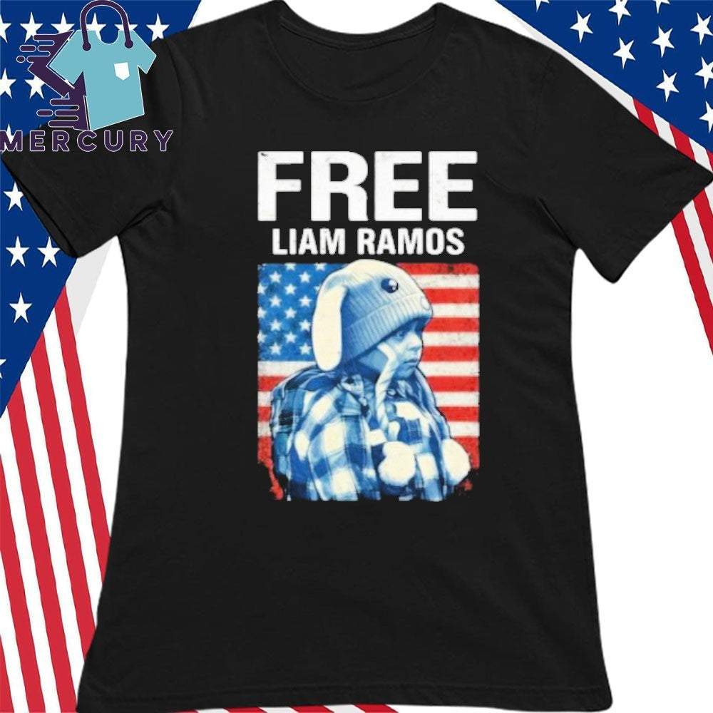 Free Liam Ramos America Flag Shirt