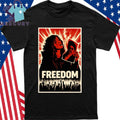Freedom Iranian Lady Burning Khamenei Photo Shirt