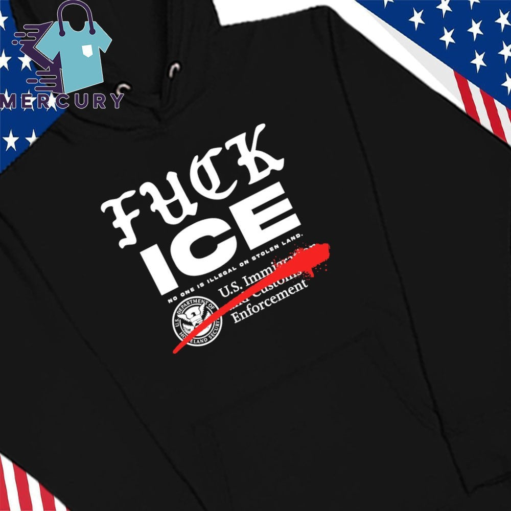 Fuck ICE No One Is Illegal On Stolen Land Minneapolis Shirt