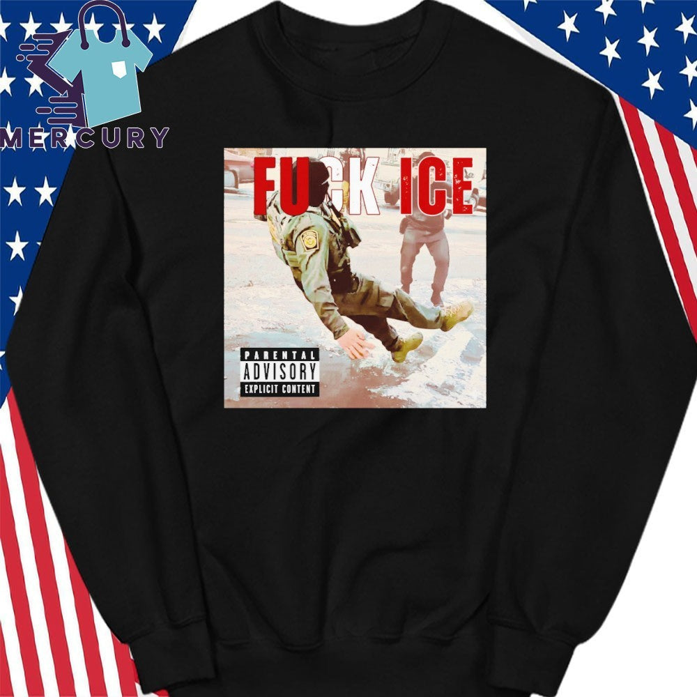 Fuck Ice Minnesota, Anti-Ice Minneapolis ICE Slipping On Ice Shirt