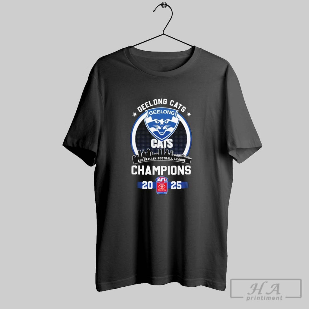 Official Geelong Cats Afl Champions 2025 Toyota