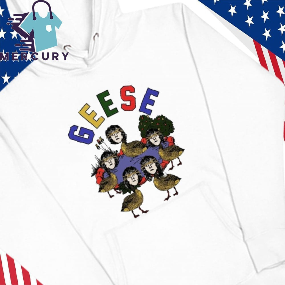 Geese Surreal Goose Illustration Shirt