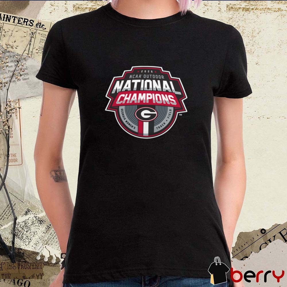 Georgia Bulldogs 2026 NCAA Women’s Outdoor Track & Field National Champions t-shirt