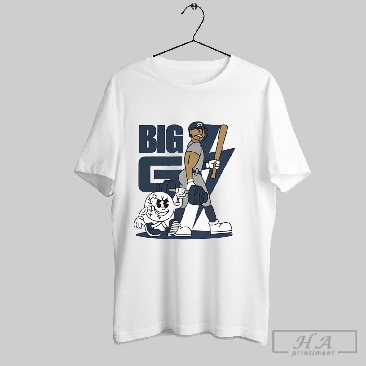 Official Giancarlo Stanton Big G Summer Cartoon
