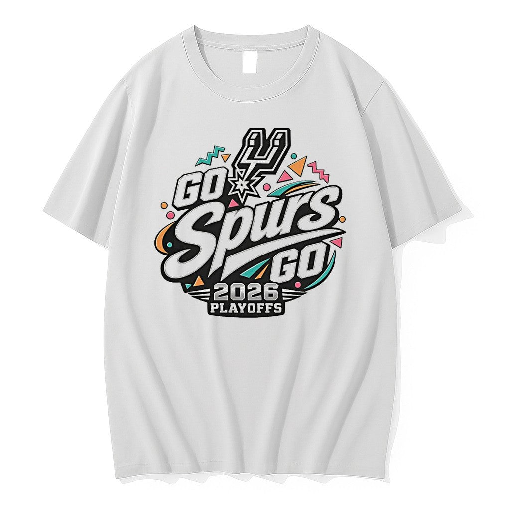 Official Go Spurs 2026 Playoffs San Antonio Spurs Vintage T Shirts Jpg