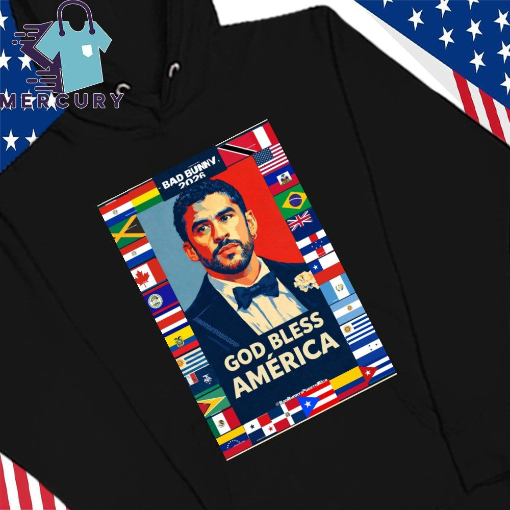 God Bless America Bad Bunny 2026 Shirt