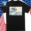 Godzilla Minus One x Hokusai Great Wave off Kanagawa by Izumo Shirt