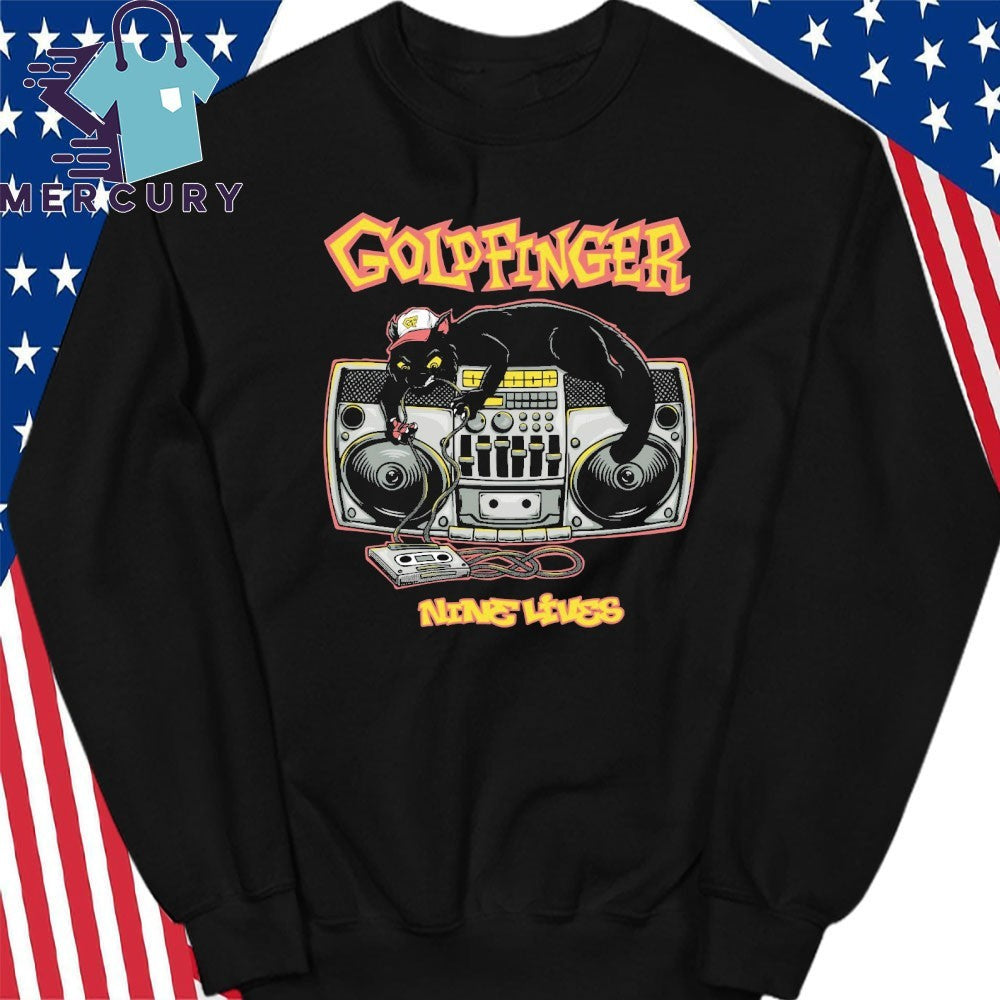 Goldfinger Cat DJ Shirt