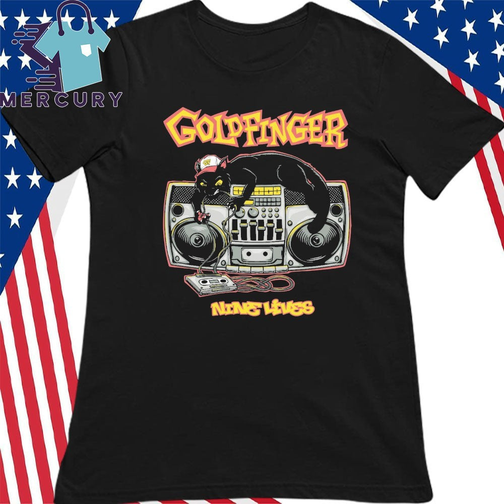 Goldfinger Cat DJ Shirt