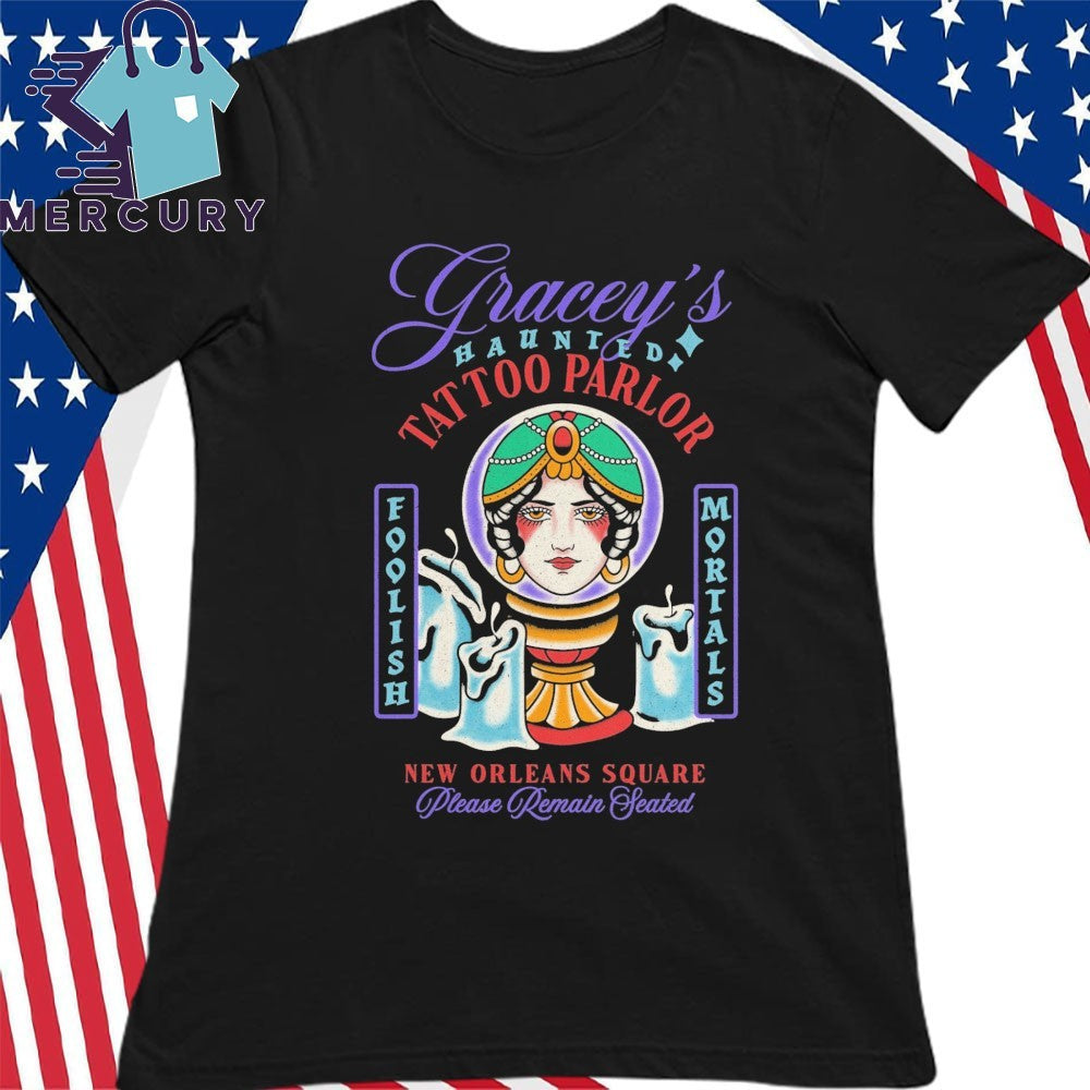 Gracey’s Haunted Tattoo Parlor Leota Variant Shirt