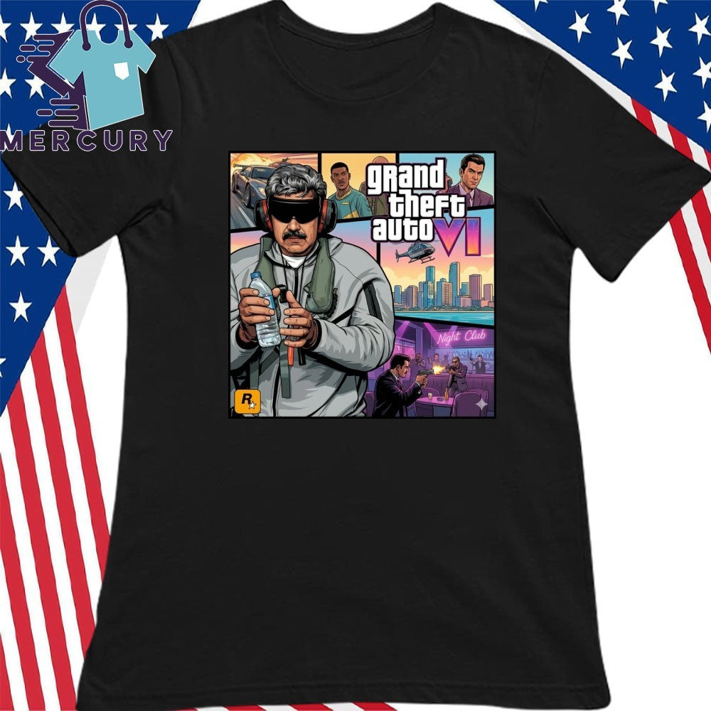 Grand Theft Auto Vi Gta 6 Nicolas Maduro Captured Shirt