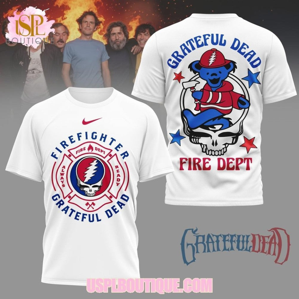 Grateful Dead Firefighter 2026 Shirt