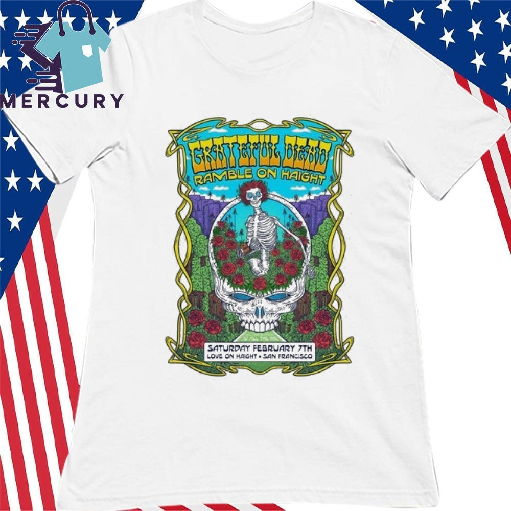 Grateful Dead In San Francisco CA On Feb 7 2026 Shirt