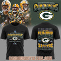 Green Bay Packers NFC Wild Card North Champions 2025-2026 Two Sided Shirt