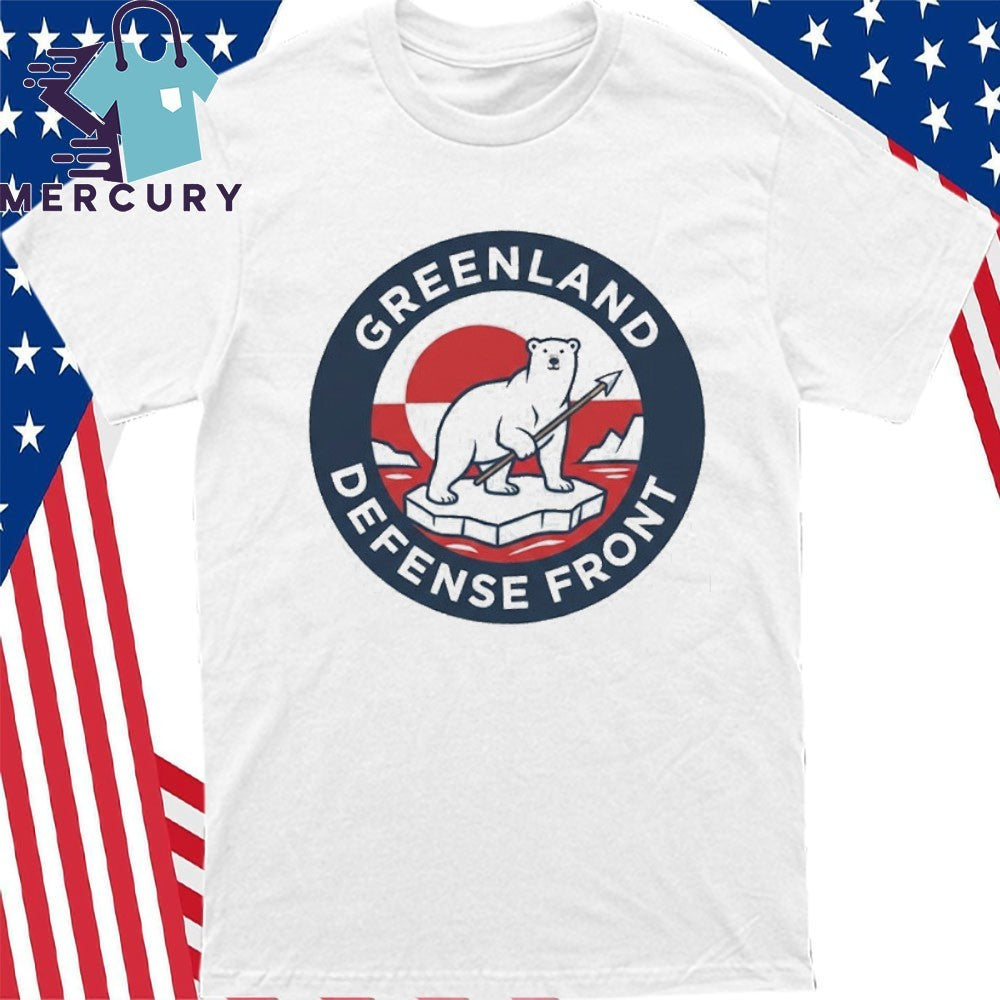 Greenland Defense Front Shirt