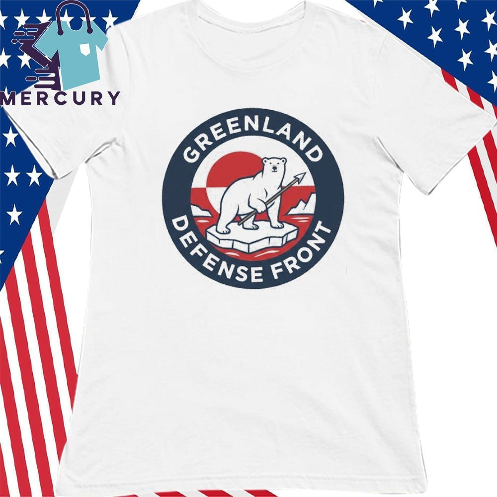 Greenland Defense Front Shirt