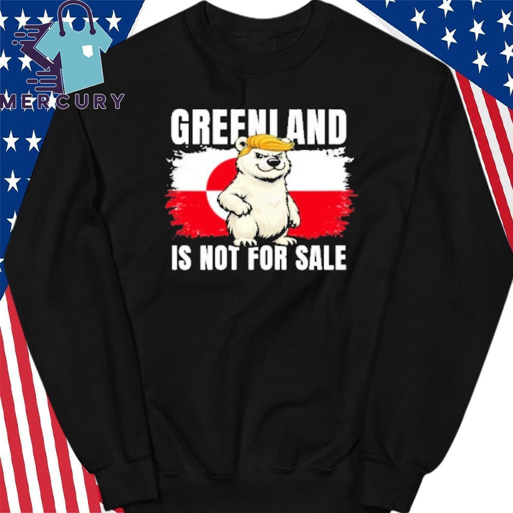 Greenland Is Not For Sale Polar Bear Shirt