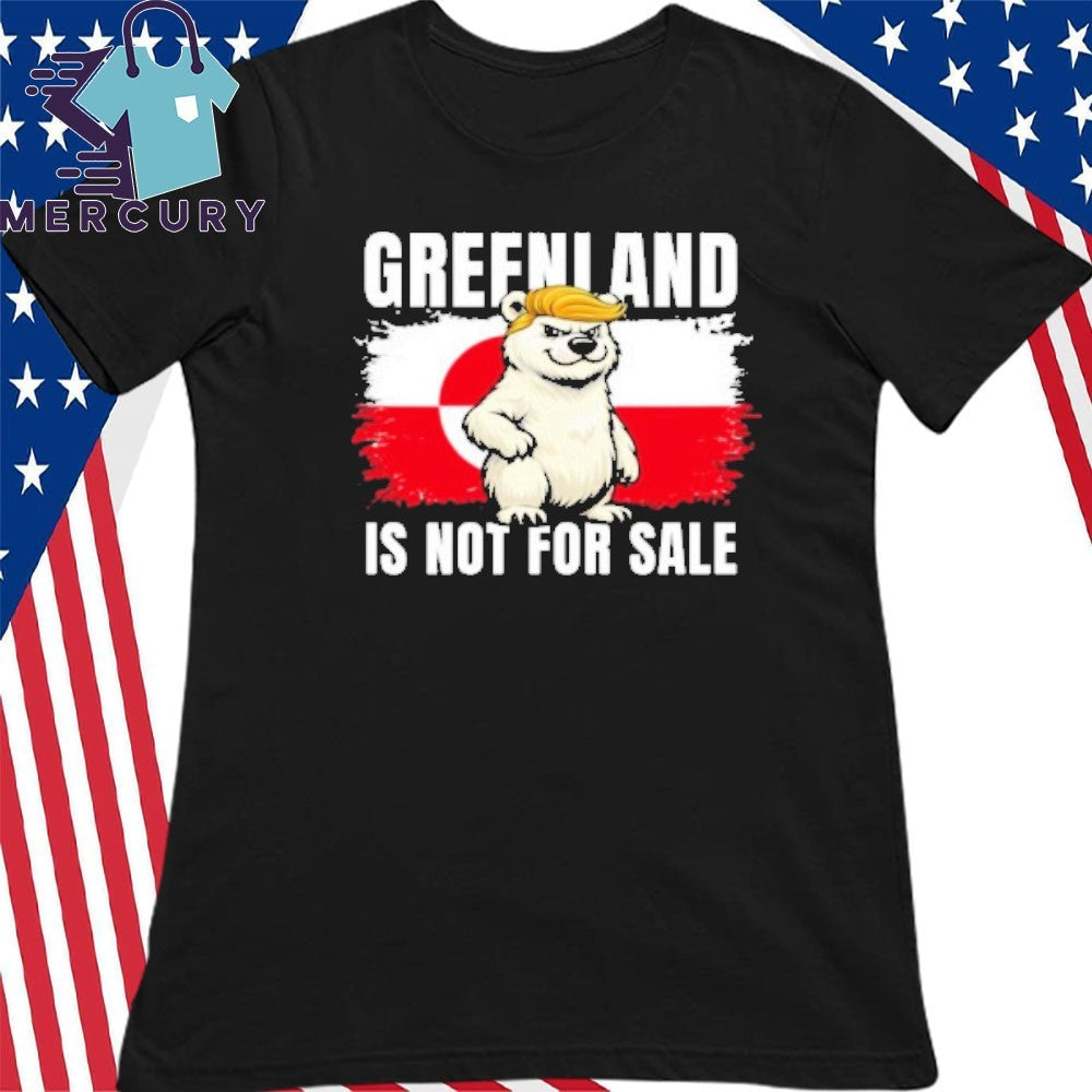 Greenland Is Not For Sale Polar Bear Shirt