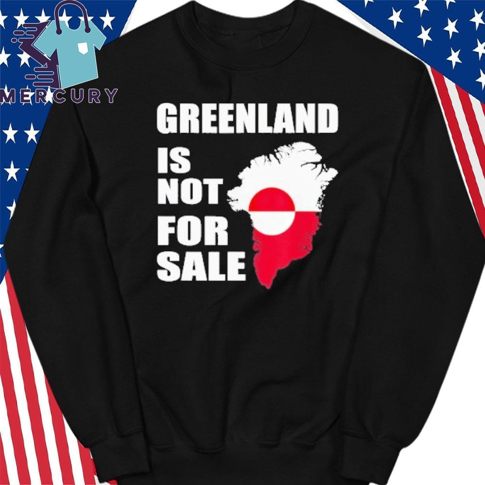 Greenland Is Not for Sale 2026 Map Shirt