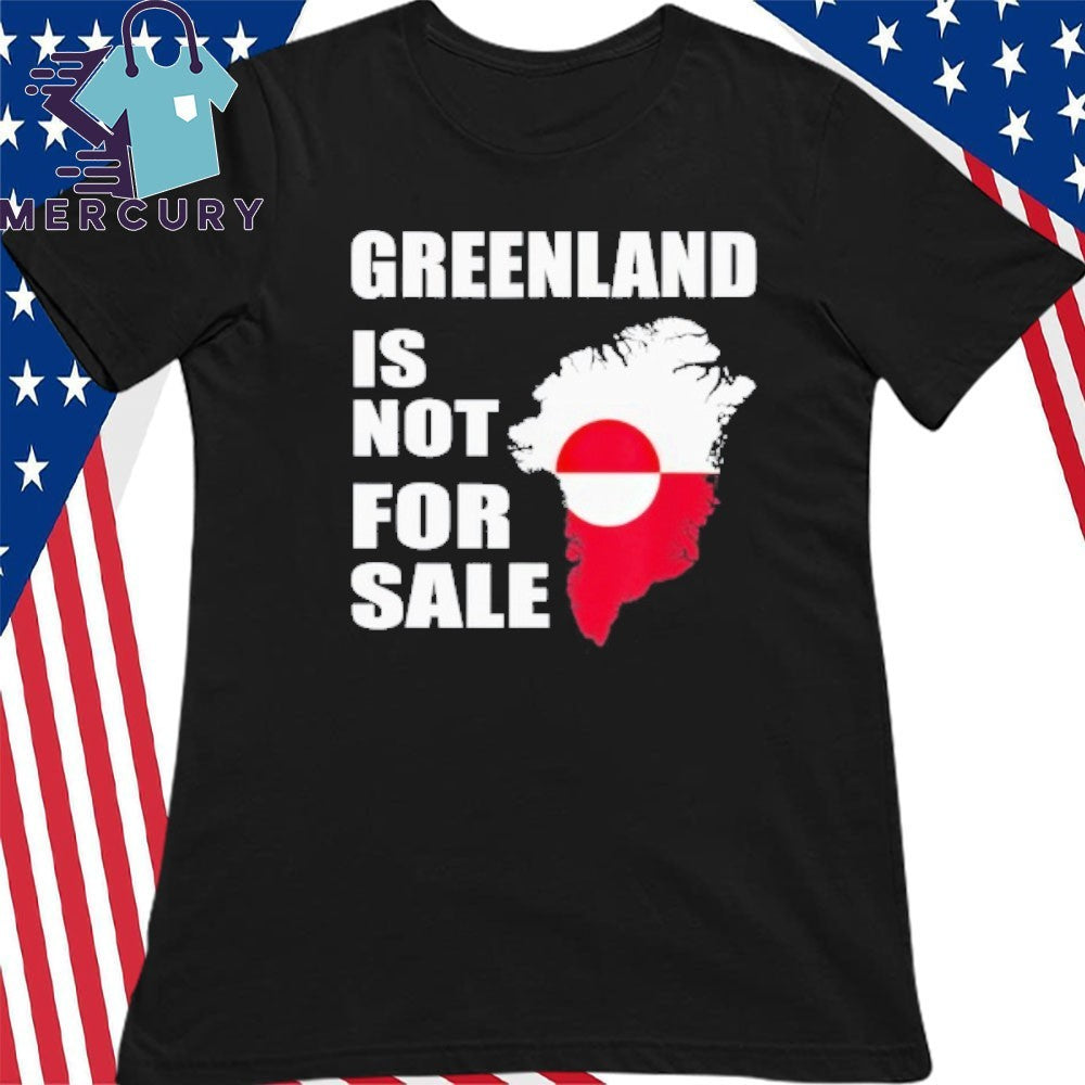 Greenland Is Not for Sale 2026 Map Shirt