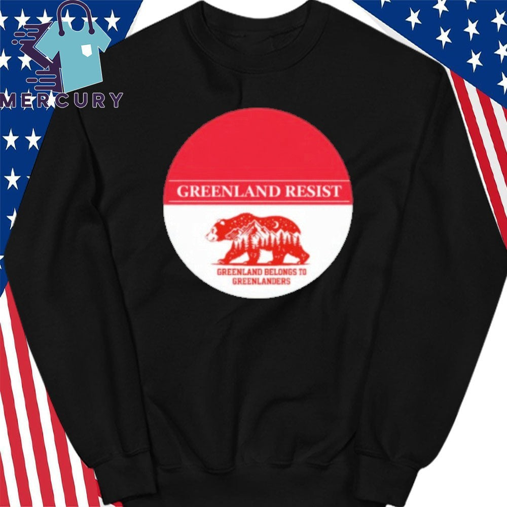 Greenland Resist Greenland Belong To Greenlanders Shirt