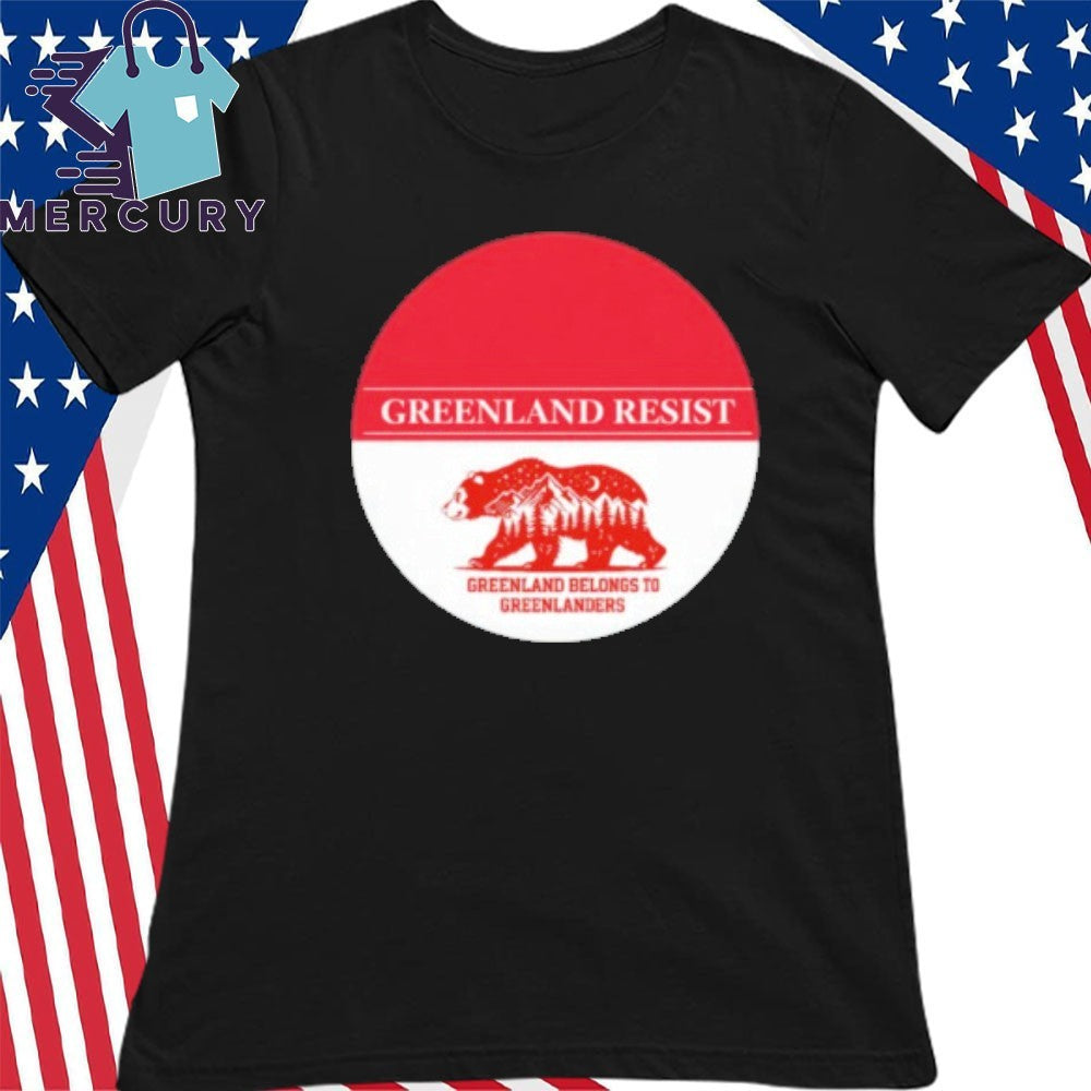 Greenland Resist Greenland Belong To Greenlanders Shirt