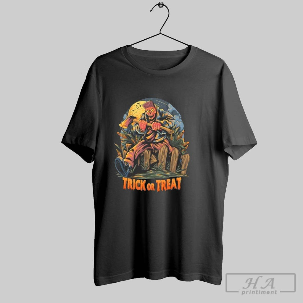 Official Halloween Axe Wielding Zombie Trick Or Treat