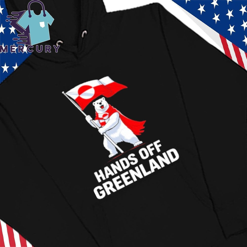 Hands Of Greenland Bear Flag Shirt