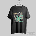 Official Happy Catching Monsters Halloween Not Just Fish Grim Reaper Riding An Anglerfish