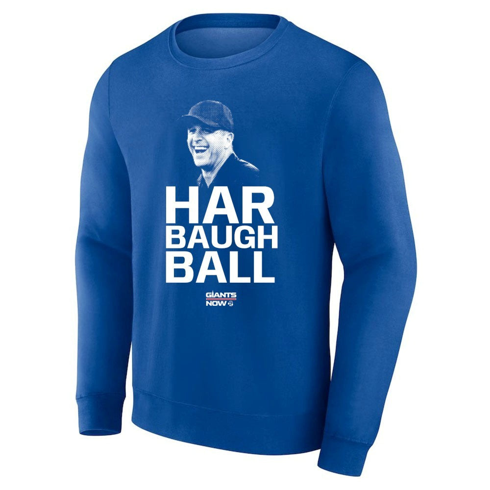 Harbaugh Ball Shirt Giants Now