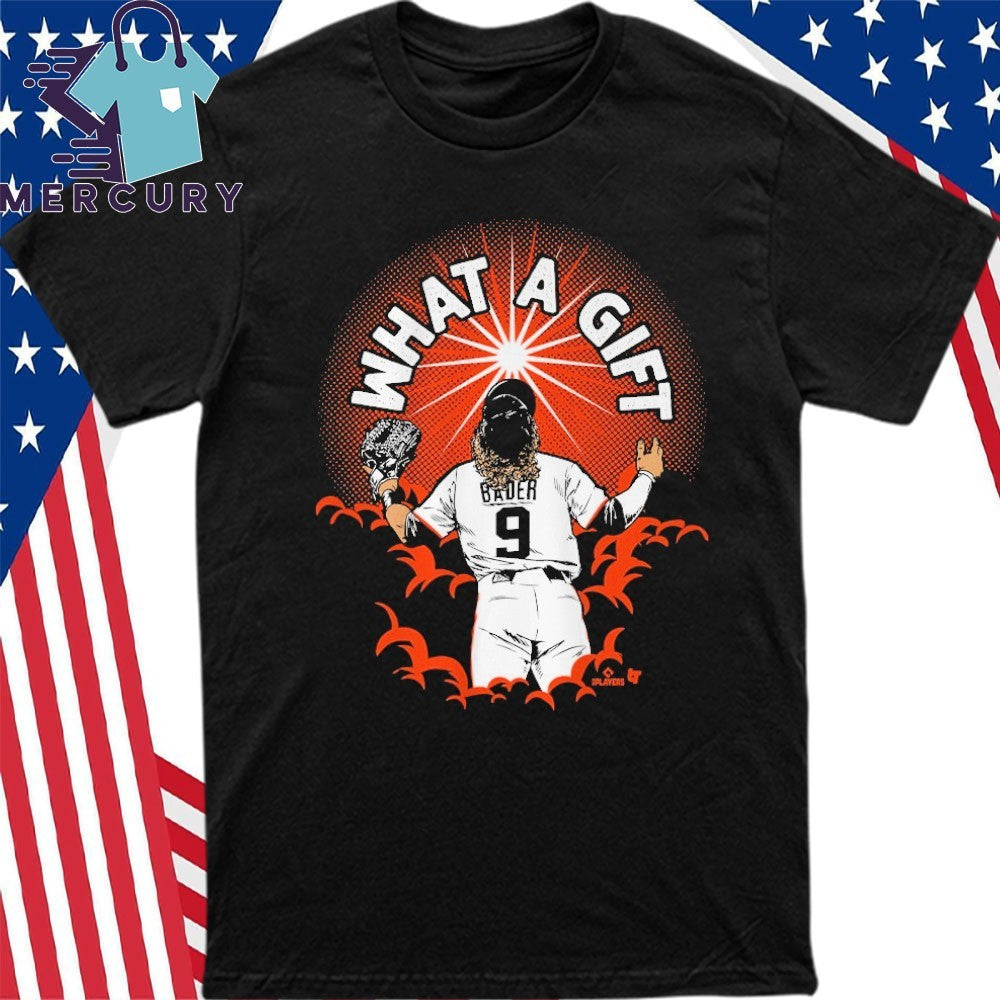 Harrison Bader San Francisco What a Gift Shirt