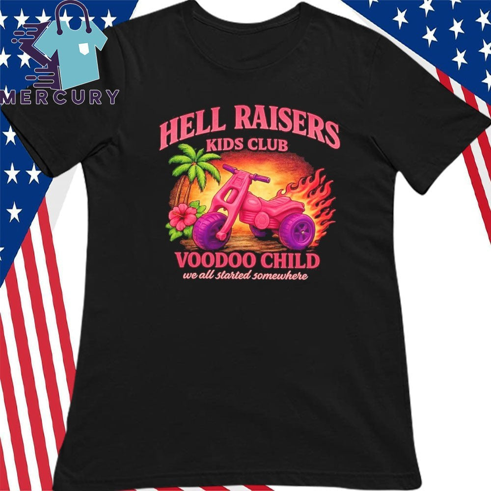 Hell Raisers Kids Club Voodoo Child Tricycle Shirt