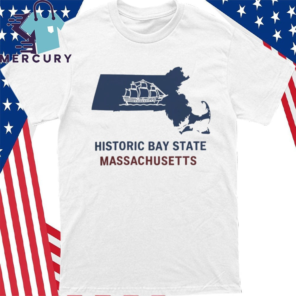 Historic bay state Massachusetts Shirt