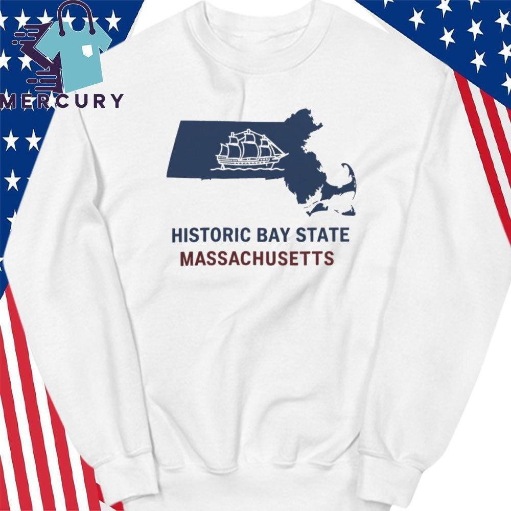 Historic bay state Massachusetts Shirt