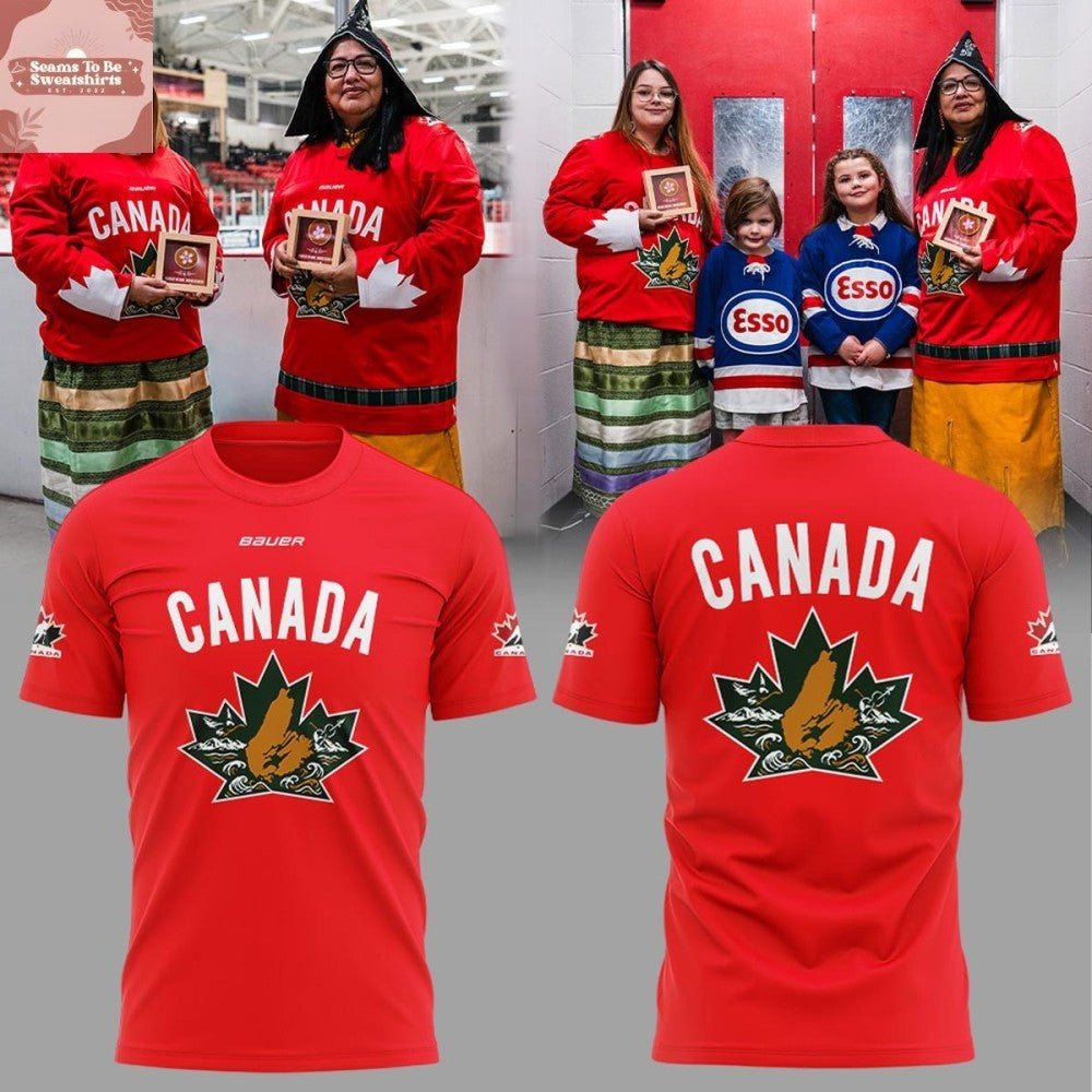Hockey Canada Canadian National Hockey Nature Maple Leaf Logo 2026 Shirt