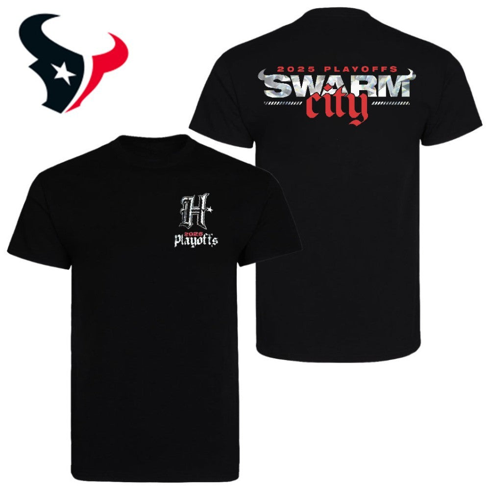 Houston Texans 2025 Playoffs S.W.A.R.M. City Shirt