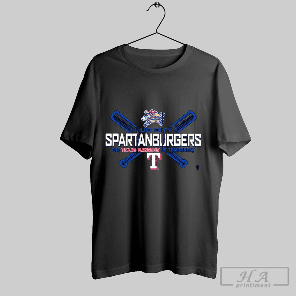 Official Hub City Spartanburgers The Texas Rangers Of Tomorrow