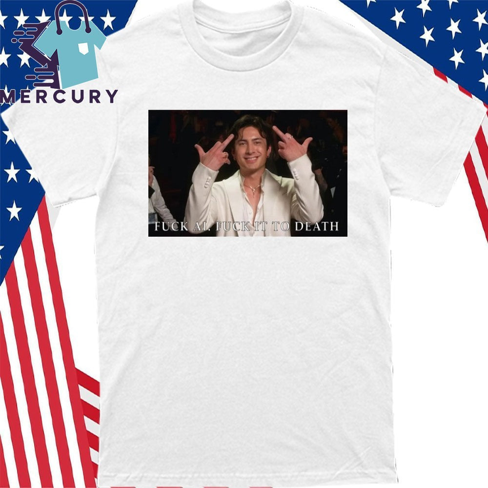 Hudson Williams Fuck Ai Fuck It To Death Shirt