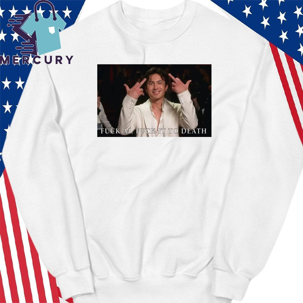 Hudson Williams Fuck Ai Fuck It To Death Shirt