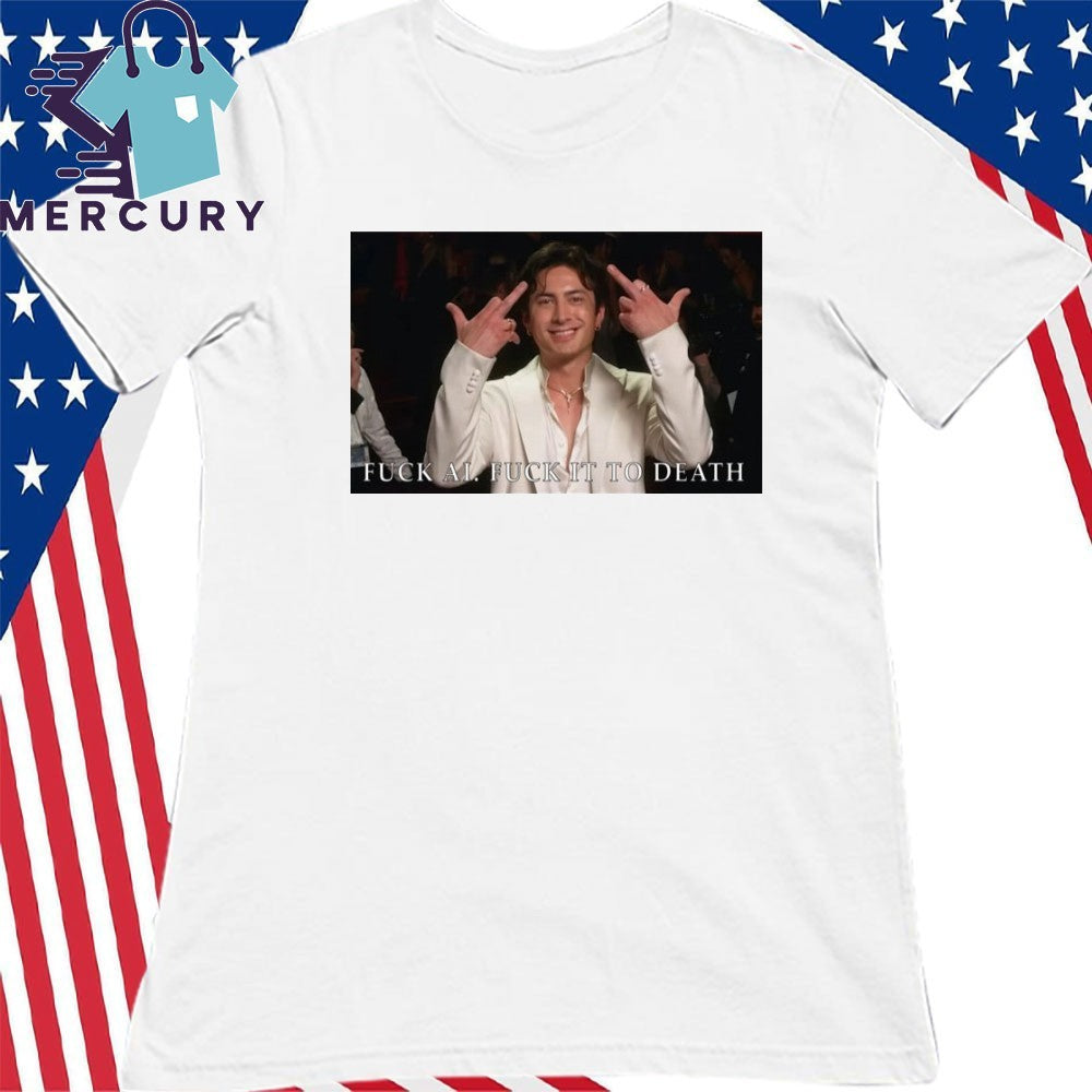 Hudson Williams Fuck Ai Fuck It To Death Shirt