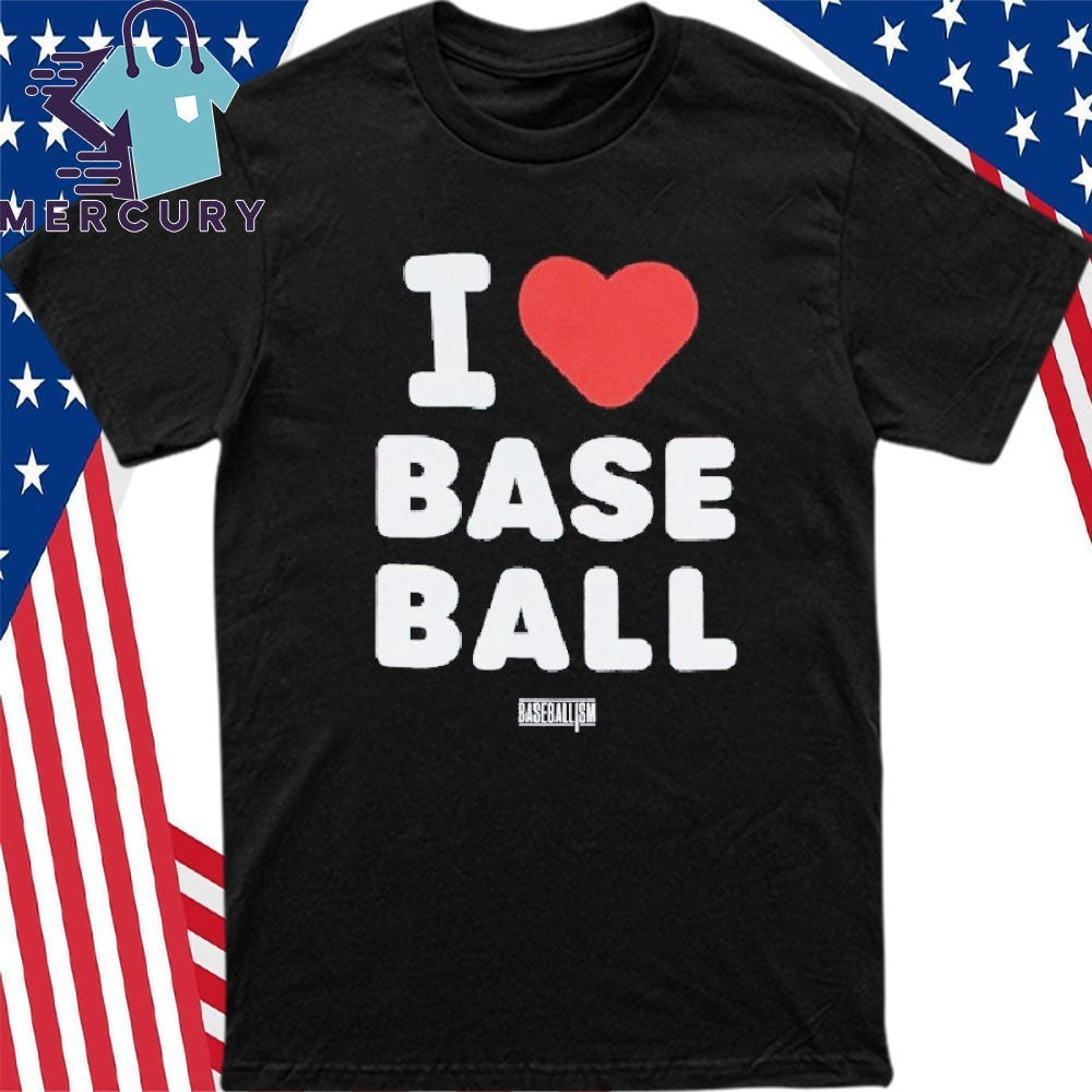 I Heart Baseball Shirt