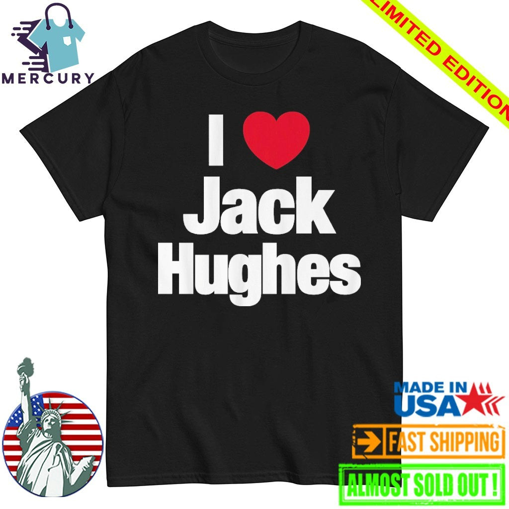 I Heart Jack Hughes Shirt